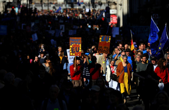 Anh có kế hoạch rời khỏi EU vào ngày 29/3, song việc thương lượng về một thỏa thuận Brexit vẫn đang bị cả Quốc hội nước này và EU phản đối.