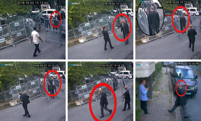 Nhung hinh anh cuoi cung cua nha bao Khashoggi truoc khi bi sat hai-Hinh-3