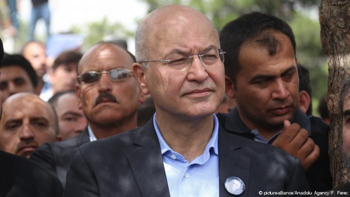 Được biết, tân Tổng thống Iraq Barham Salih sinh năm 1960 tại thành phố Sulaymaniyah. Ảnh: DW.
