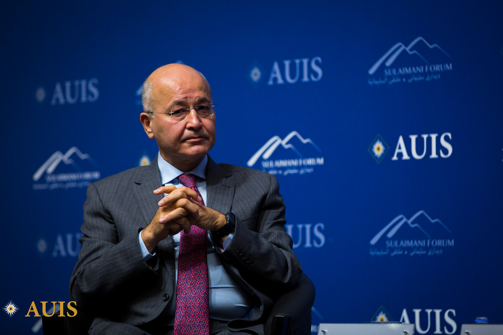 Trong khoảng thời gian từ tháng 10/2009 đến tháng 4/2012, ông Salih đảm nhiệm chức vụ Thủ tướng Khu tự trị người Kurd Iraq. Ảnh: Flickr.