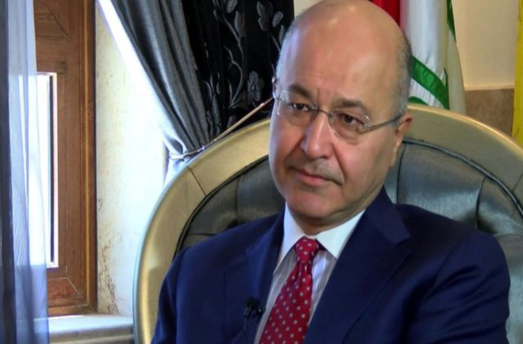 Trước đó, tại vòng bỏ phiếu thứ nhất, ông Salih, một thành viên của Liên minh yêu nước Kurdistan (PUK), nhận được 165 phiếu ủng hộ so với 90 phiếu bầu cho ông Fuad Hussein, ứng cử viên thuộc Đảng Dân chủ Kurdistan (KDP). Ảnh: BBC.