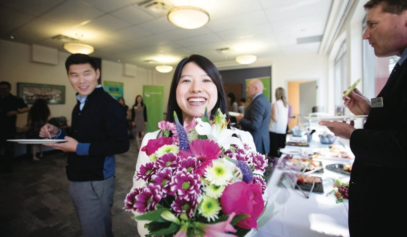 Hiện, Công chúa Ayako đang là nghiên cứu sinh tại khoa Công tác Xã hội của Đại học quốc tế Josai. Ảnh: TC.