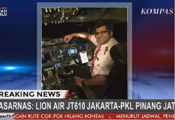 Bhavye Suneja (ảnh) là cơ trưởng của chuyến bay JT610. Anh là một phi công đầy kinh nghiệm với tổng cộng 11.000 giờ bay. Ảnh: Supplied.