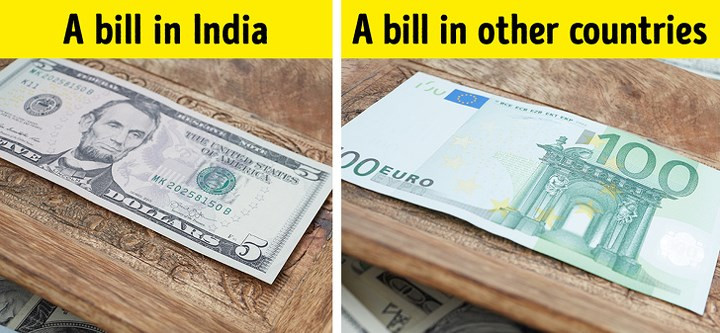 Và một vài điều tốt đẹp hơn. Dịch vụ di động và internet di động rất rẻ ở Ấn Độ. Vì vậy, bạn có thể chụp bao nhiêu bức ảnh tùy thích và chia sẻ ngay với bạn bè. Bữa trưa với gà hoặc cá có giá khoảng 1 USD, một tách trà có giá khoảng 0,2 USD. Giá thực phẩm rẻ hơn nhiều so với hầu hết các khu nghỉ dưỡng trên thế giới. Ngoài ra, không có rào cản ngôn ngữ. Ấn Độ là quốc gia thứ hai trên thế giới sau Mỹ về số lượng người nói tiếng Anh.