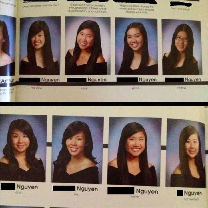  1. Họ Nguyễn rất phổ biến ở Việt Nam: Snezhana chia sẻ rằng khi gặp người Việt Nam, bạn không cần ngạc nhiên nếu nghe đi nghe lại một cái họ. Ở Việt Nam có tới 40% dân số mang họ Nguyễn và 11% mang họ Trần.