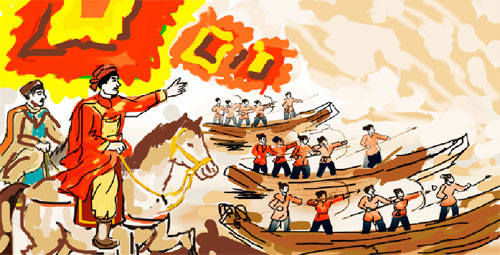 Khi Nguyễn Huệ chỉ huy nghĩa quân Tây Sơn đánh ra Thăng Long vào tháng 6-7/1786, ông được giao trấn nhận thành Phú Xuân. Sau khi đánh bại quân Trịnh, giải phóng toàn bộ đất nước, ông được phong làm Đông Định Vương, trấn nhậm vùng Gia Định (nay là Nam Bộ) .