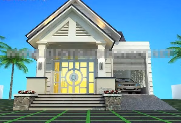 10 mau nha cap 4 co gara o to duoc ua chuong