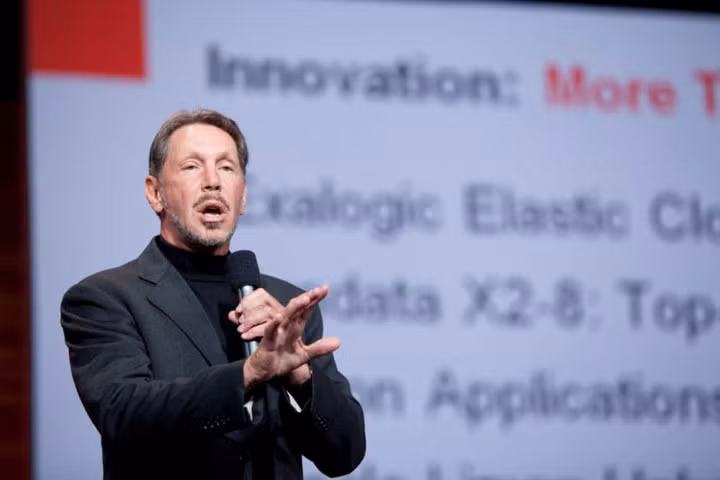 7. Larry Ellison, Mỹ - 52,2 tỷ USD: Ông là trùm tư bản người Mỹ, đồng sáng lập và giám đốc điều hành của tập đoàn Oracle, chuyên về phần mềm quản trị.