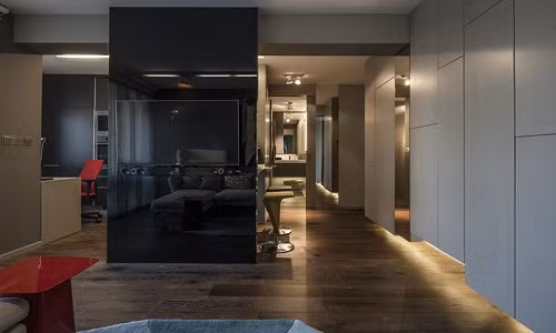 Ngam can ho 40m2 duoc bo tri khong gian sieu hop ly