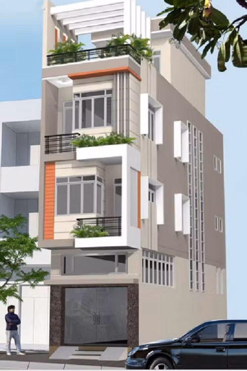 Thiết kế giếng trời cho cầu thang trong nhà tiện dụng vì cầu thang vừa là không gian sinh hoạt chung vừa là không gian lưu thông ánh sáng và thông gió dễ dàng. Ảnh: Thietkexaynha.