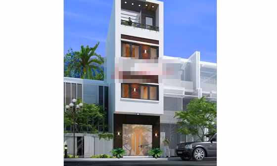 Được thiết kế theo phong cách hiện đại, không gian đề cao sự đơn giản song ngôi nhà vẫn đảm bảo tính sang trọng cần có. Ảnh: Angcovat.