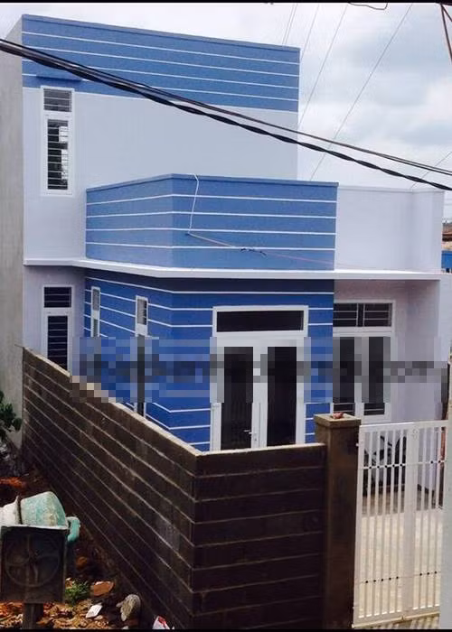 Mẫu nhà ống hình chữ L, phong cách hiện đại có gác lửng tuyệt đẹp trên nền diện tích 60m2. Ảnh: Thietkenhadepmoi.