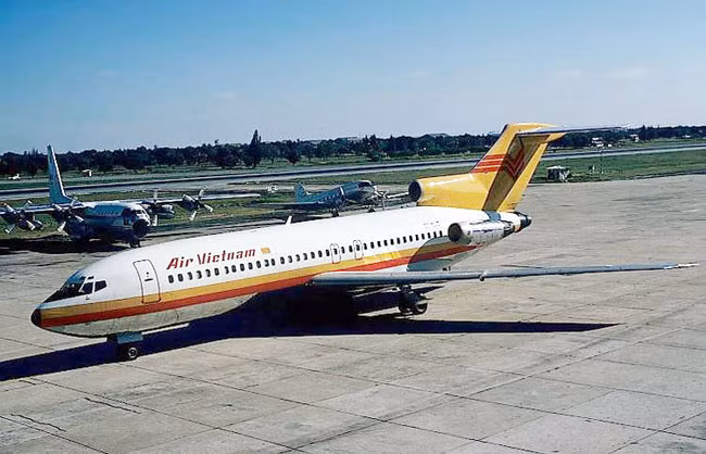 Chiếc Boeing 727-100. Ảnh: Wiki.