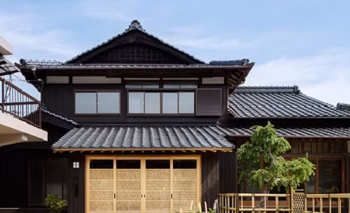 Nét văn hóa truyền thống Nhật Bản được thể hiện rõ nét trong mẫu thiết kế biệt thự nhà vườn. Ảnh: Thietkenoithatpro.