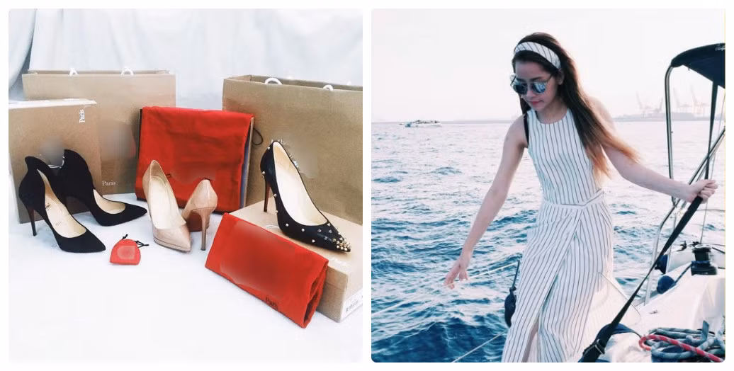 Ngoài đồ hiệu đắt tiền, Chi Pu còn chịu khó du lịch ở nhiều địa danh nổi tiếng. Ảnh: Vietq.