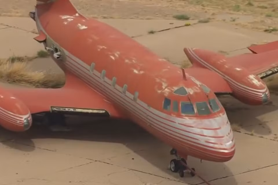 Lockheed Jetstar là một trong 204 chiếc máy bay cùng loại được sản xuất và bán ra từ năm 1957 đến năm 1978. Ảnh: Airway.