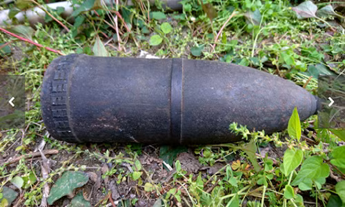 Don nha, kinh hai phat hien bom The chien II trong tu