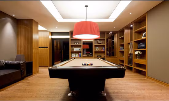 Phòng giải trí tiện nghi. Ảnh: Kdramasta.