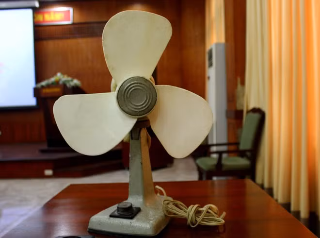 Quạt tai voi của Liên Xô sản xuất. Ảnh: Tin8.