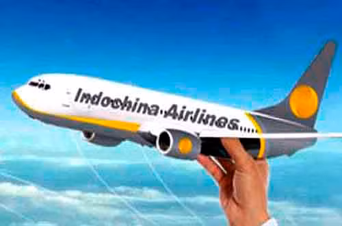 Indochina Airlines là hãng hàng không tư nhân đầu tiên đi vào hoạt động tại Việt Nam (nếu không tính Jetstar Pacific có phần vốn góp của Nhà nước do Vietnam Airlines đại diện). Ảnh: Khong.