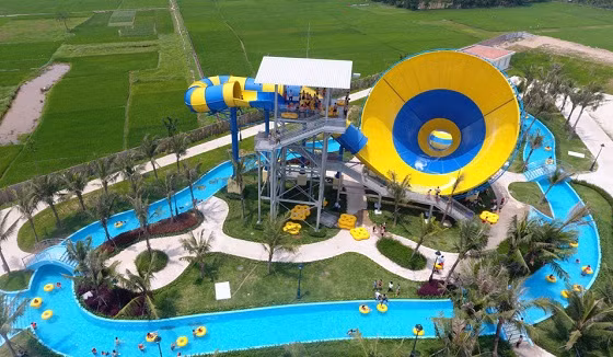 Dự án khu đô thị sinh thái Tuần Châu Ecopark được mệnh danh là "tiểu Tuần Châu giữa lòng Hà Nội" với tổng số vốn đầu tư 5.000 tỷ đồng. Ảnh: Zing.