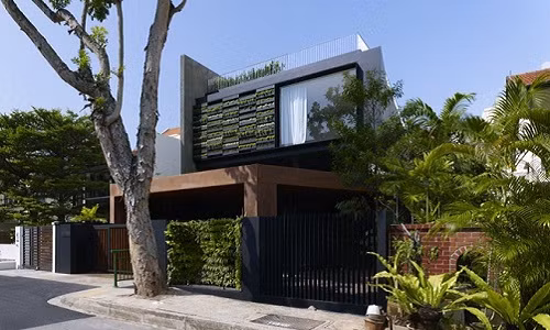 Maximum Garden House là ngôi nhà độc đáo tại Singapore do Formwerkz Architects thiết kế.