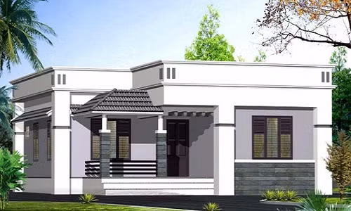 Sơn tường màu trắng kết hợp ghi xám tạo ấn tượng mạnh về sự hài hòa của gam màu tinh tế, hiện đại. Ảnh: Khonggiannhadep24h.