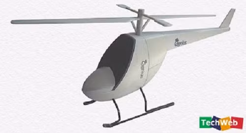 Biến chuột thành mô hình máy bay trực thăng. Ảnh: Techwweb.