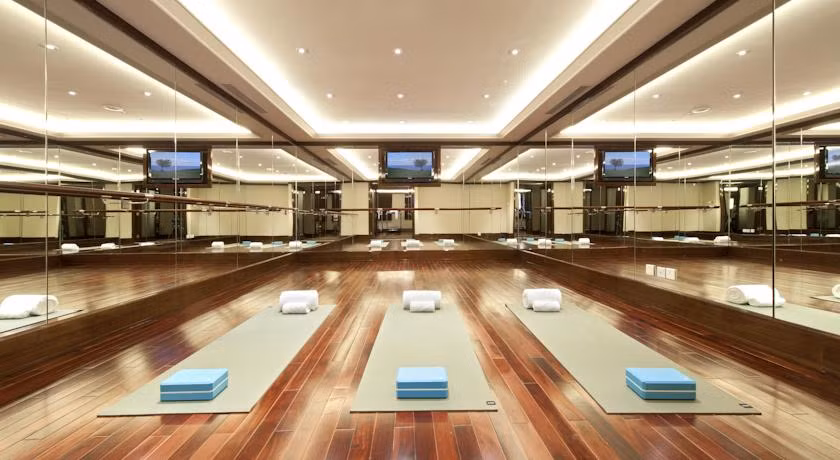 Phòng tập thể dục cho du khách.