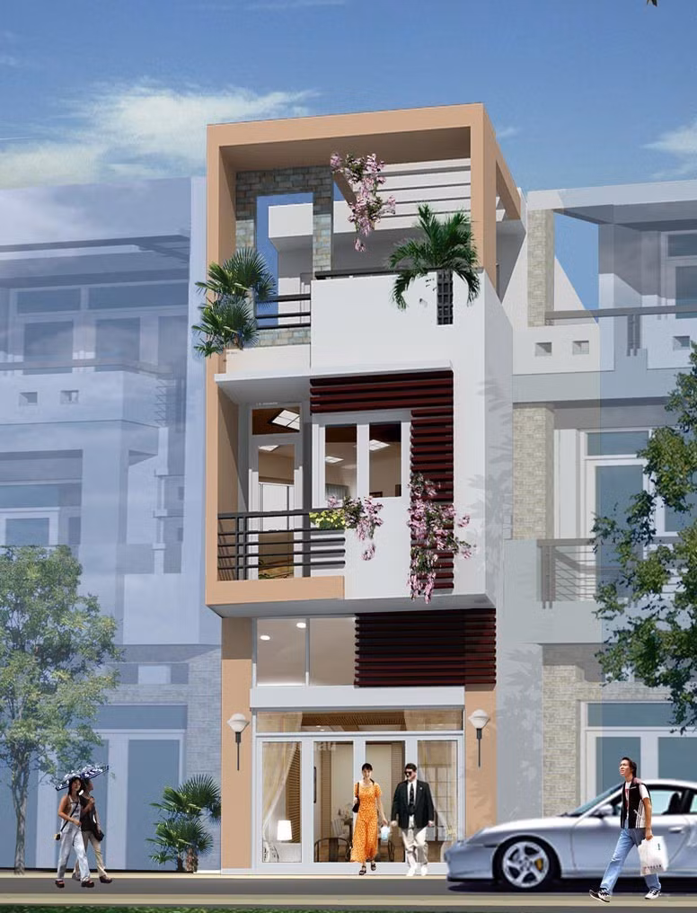 Với chi phí trong khoảng 600 triệu đồng, gia chủ dành 350 triệu đồng cho phần thô, nhân công còn lại 250 triệu đồng cho hoàn thiện và nội thất. Ảnh: Internet.