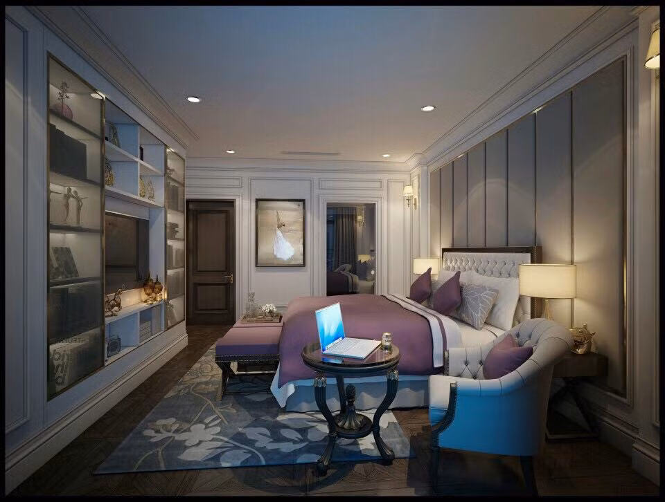 Phòng ngủ ấm áp...