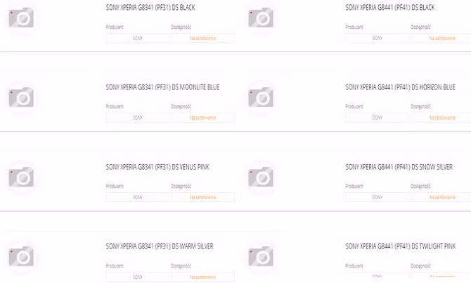 Sony Xperia XZ1, XZ1 Compact lo gia ban va mau sac