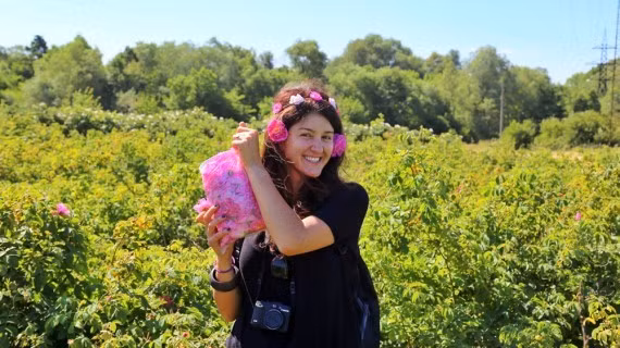 Đến với lễ hội, du khách có cơ hội tham quan nhiều vườn hồng khác nhau và tự tay thu hoạch hoa. Ảnh: Private Guide Bulgaria.