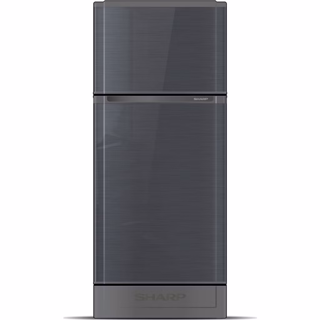 Sharp cũng là một trong những thương hiệu tủ lạnh uy tín trên thị trường Việt Nam. Tủ lạnh Sharp nổi bật với kiểu dáng hiện đại , trẻ trung và độ bền cao. Ảnh: Nguyenkim.