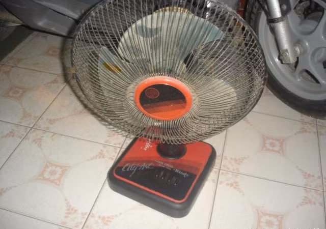 Quạt bàn Thái chạy êm, nhẹ từng được nhiều gia đình Việt ưa chuộng. Ảnh: Muare.