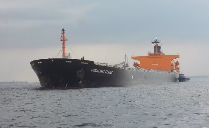 Tàu có chiều dài 225 mét, chiều rộng 32,2 mét. Ảnh minh họa: Anninhthudo.