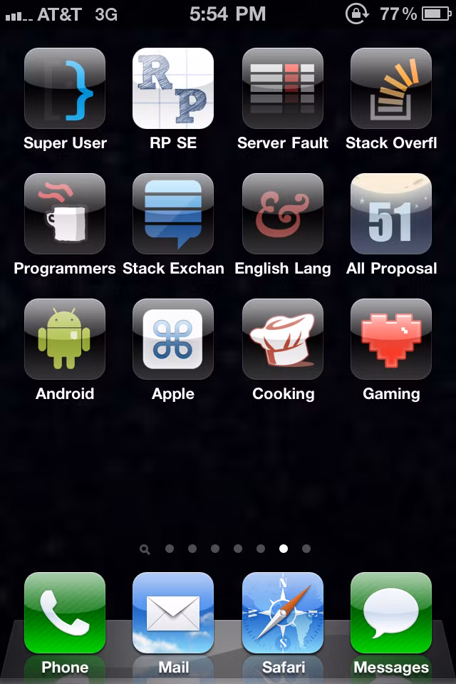 Lúc này di chuyển nó khắp màn hình. Nếu biểu tượng bị tuột ra hay dừng lại thì cảm ứng ở đó có vấn đề. Ảnh: Meta Stack Exchange.