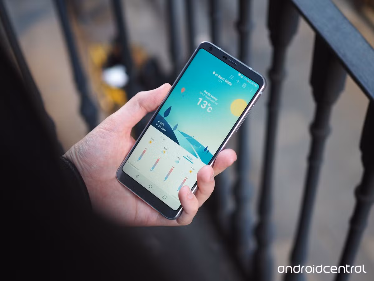 Những cải thiện về phần mềm giúp LG G6 có chế độ tiết kiệm pin khi chơi game. Ảnh: Androidcentral.