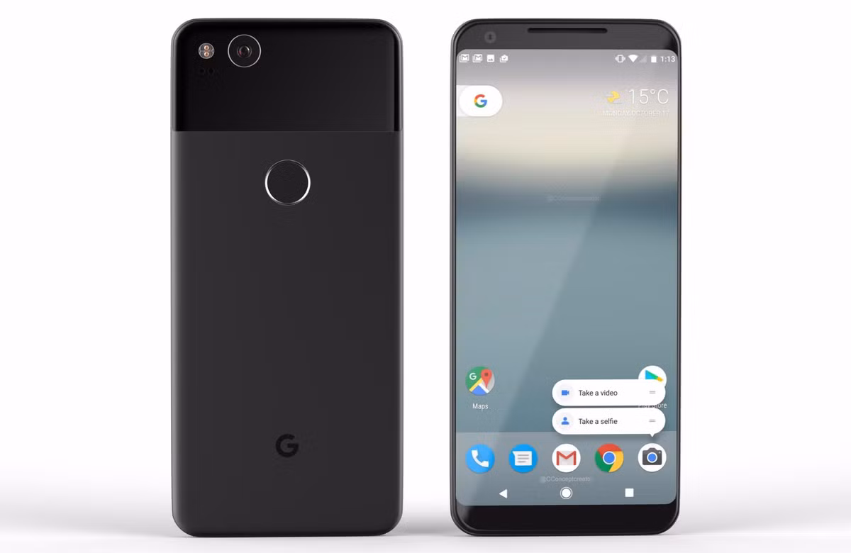 Không chỉ Samsung, sắp tới Google cũng tung ra 2 mẫu smartphone Pixel 2 và Pixel 2 XL (ngày 4/10 tới), trong đó, Pixel 2 XL bản 128GB có giá bán xấp xỉ 1.000 USD để cạnh tranh trực tiếp với iPhone X của Apple. Ảnh: Telegraph.