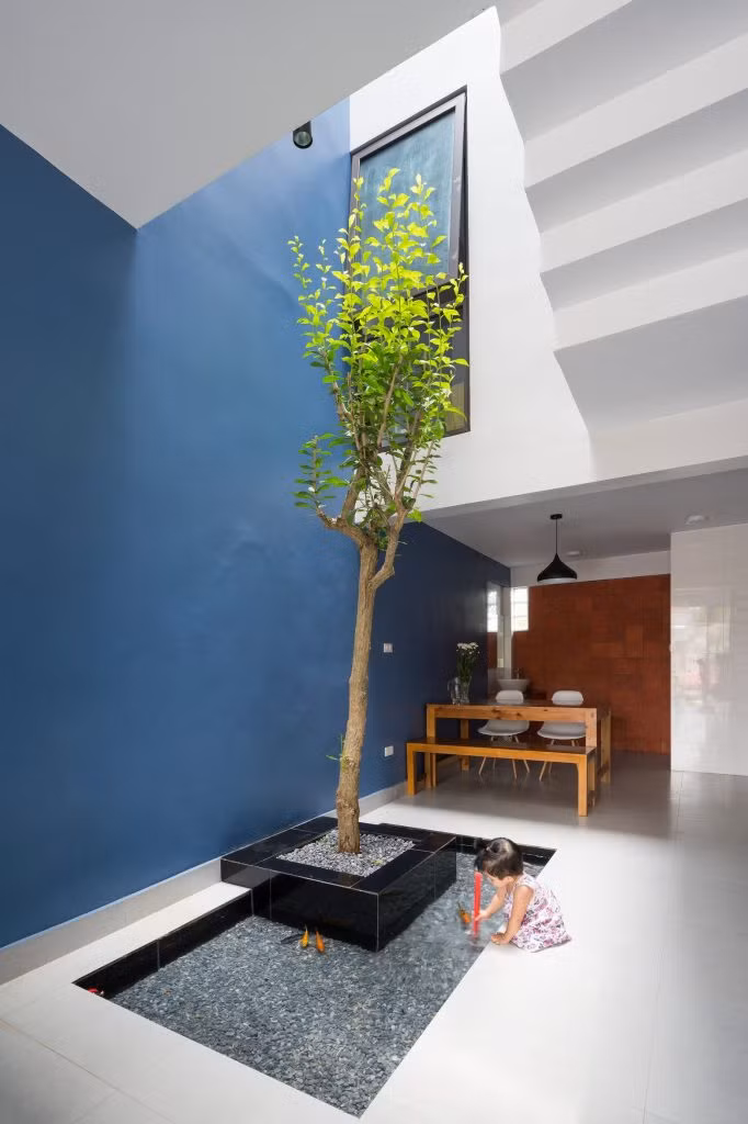 Góc nhỏ giúp bé gần gũi với thiên nhiên.