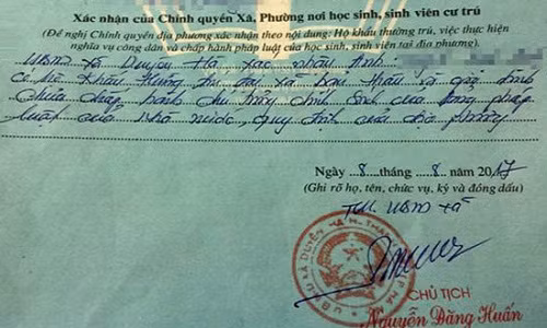 Chu tich Ha Noi yeu cau kiem diem can bo xac nhan ly lich sai quy dinh