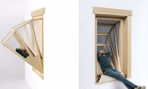 Một ý tưởng khác cho ban công độc đáo. Ảnh: Yahoo.