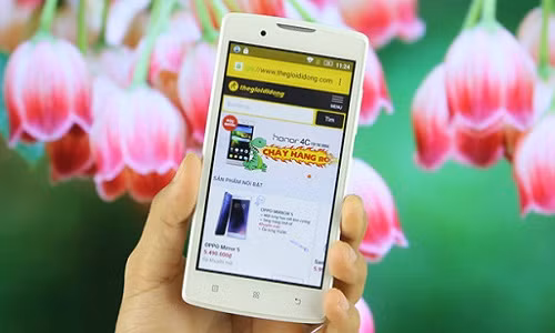 Nhung smartphone ho tro 4G re nhat hien nay