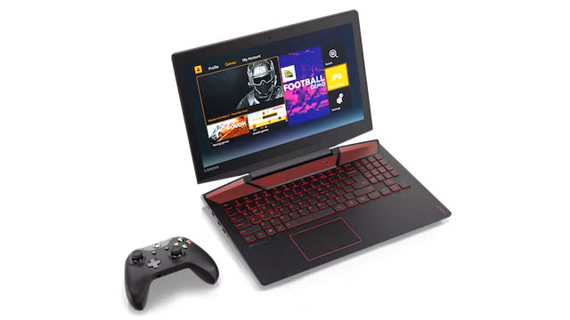 Legion Y720 được trang bị màn hình độ phân giải 4K cùng bàn phím nhiều màu. Trong khi đó màn hình Legion Y520 chỉ dừng lại ở LCD độ phân giải 1080 p. Ảnh: Ubergizmo.