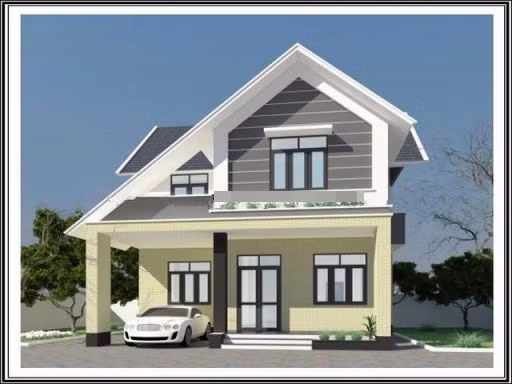 Ngôi biệt thự đẹp cổ điển kiểu Pháp. Ảnh: Thietkenhadepmoi.