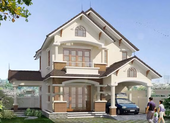 Các đường nét được thiết kế tinh tế, màu sắc phối hợp nhẹ nhàng hút mọi ánh nhìn. Ảnh: 10nhadep.