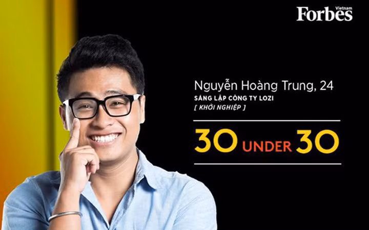 Mới 24 tuổi, Nguyễn Hoàng Trung hiện là CEO của công ty Lozi.