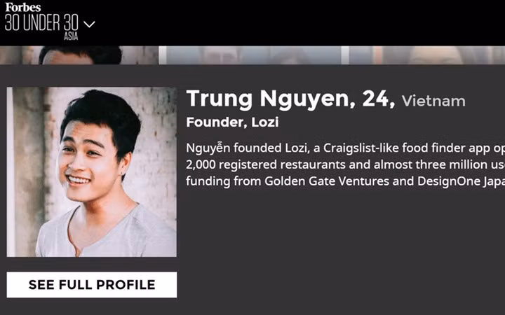 Với ý tưởng xây dựng một ứng dụng công nghệ chia sẻ về ẩm thực và địa điểm ăn uống, Nguyễn Hoàng Trung bắt tay vào thực hiện dự án Lozi từ năm 2012.