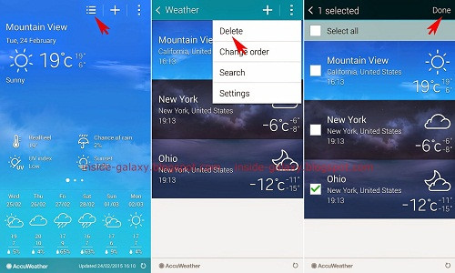 Một trong những ứng dụng thời tiết tốt nhất cho Android là Accuweather. Đây là ứng dụng miễn phí cũng cấp cho bạn mọi dự báo thời tiết theo giờ, cũng như dự báo xa. Người dùng cũng có thể theo dõi khả năng mưa theo từng phút. Ảnh: Blogsport.