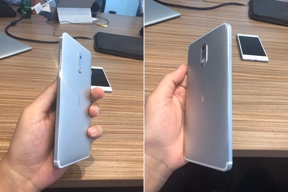 Cao cấp hơn Nokia 3, Nokia 5 được trang bị thiết kế kim loại. Camera chính 13MP, camera selfie 8MP. Ảnh: FPt.